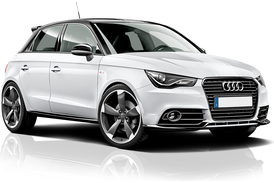 White Audi